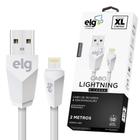 Cabo Usb Para Lightning L820 Branco 2 Metros ELG