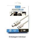 Cabo Usb Tipo C Para Impressora Usb 2.0 B Macho 1 Metro LT-D28 - LOTUS