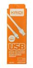 Cabo usb tipo-c/v8 kaidi kd-77s 2.4a - Alinee