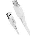 Cabo USB Turbo Micro USB 6A 1M Branco