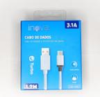 Cabo usb v8 3.1a 1,2 metros inova