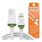 Cabo usb v8 kaidi 1m kd-307s