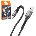 Cabo usb v8 kaidi kd-2501m 3a 1m reforçado