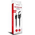 Cabo USB X Micro USB 1M 2A CB-M10BK Preto C3 TECH - C3TECH