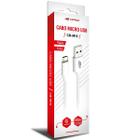 Cabo USB X Micro USB 1M 2A CB-M10WH Branco C3 TECH - C3TECH