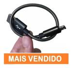 Cabo V8 Micro Usb Power Bank Curto Blindado Turbo 3