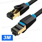Cabo Vention Rede Rj45 Cat8 40gbps 2000mhz 3m 3 Metros Ikabh