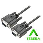 Cabo Vga Macho + Vga Macho 10M Preto 30Awg - Tebera Sb