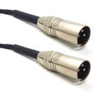 Cabo XLR Macho x XLR Macho 2 Metros Mecsom Profissional