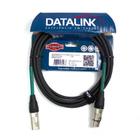 Cabo Xlr Para Microfone Armer 5m Preto - DATALINK