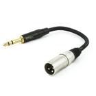 Cabo Xlr Para P10 Profissional Estereo - 1 Metro - Cirilo Cabos