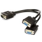 Cabo Y Para Monitor Vga 1 Macho x 2 Femea It-Blue 20Cm