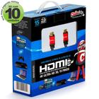 Cabos Hdmi 2.0 4K - 15 Mt Kit Com 10 - Cirilo Cabos