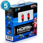 Cabos Hdmi 2.0 4K - 20 Mt Kit Com 5