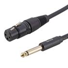Cabos & Plugs - Cabo TS P10 Mono - XLR Femea Profissional