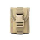 Caça mag pouch compacto impermeável EDC Pouch Outdoor Organizador tático fácil de transportar licença MOLLE Saco De cintura - HTTN