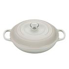 Caçarola Buffet Signature 30 cm Branco Meringue Le Creuset