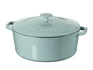 Caçarola Cuisinart Chef's Classic em ferro fundido esmaltado 7L azul