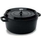 Cacarola Hercules Revestimento Ceramico 6,8L Inducao Preta PA900-28P