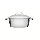Caçarola Rasa Allegra 22 cm 3,3 L em Aço Inox com Fundo Triplo Tramontina 62653/220