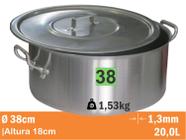 Cacarola Standard Nr 38 20,0l Real 9138