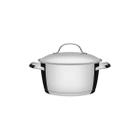 Caçarola Tramontina Allegra Aço Inox Fundo Triplo 18cm 2,2L