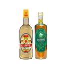 Cachaça De Jambu Meu Garoto 700ml + Cachaça Boazinha 1000ml