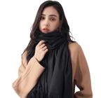 Cachecol Feminino Lenço Retangular Pashmina Echarpe Xales Unissex Frio Inverno