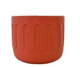 Cachepot doric terracota em cimento p