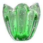 Cachepot em Murano Charming - Cristais Tavares Verde Menta