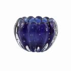 Cachepot Mini Murano Liceu Nightly Blue PP Cristais Labone