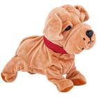 Cachorrinho Pelucia Pet Dog Com Mecanismo Anda Com Som Caa Toys