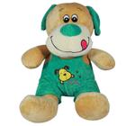 Cachorro de Pelucia Com Macacão 33cm Ch1645