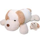 Cachorro de pelúcia pesado CUDDLERY de 2,7 kg para crianças/adultos