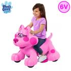 Cachorro Passeio Elétrico 6V Rideamal Blues Clues Magenta