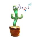 Cacto Planta Falante Brinquedo Dança Toca Música P/ Crianças