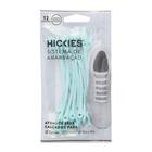 Cadarço De Silicone Elástico Kit Com 12pçs Hickies