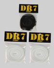 Cadarços Dr7 Street Kit com 3 Unidades Fat Lace - Branco / Branco / Preto