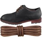 Cadarços Endoto Waxed para Cole Haan Oxford Golf Shoes Brown