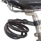 Cadeado Bike Lock Trava Chave Tranca Bicicleta Moto Portão Segurança 12mm x 100cm - ELLEVEN ORIGINAL REBECHI BIKES CICLISMO SPORT