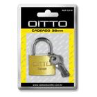 Cadeado Blister Oitto 38mm em Aço Inox, Aço Carbono e Latão