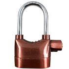 Cadeado Com Alarme Sonoro Antifurto Com Bateria Reserva - TRY-6076
