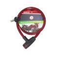 Cadeado corrente trava para moto bike motocicleta bicicleta com 2 chaves 1mt x 15mm - MOHNISH