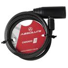 Cadeado espiral absolut 1m com chave 6mm
