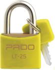 Cadeado Haste 25MM Amarelo - PADO