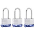 Cadeado Master Lock 3TRILF - Com Chave - Pacote com 3