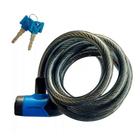 Cadeado para bicicleta com chave Maxtrava 12 mm x 1500 mm