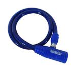 Cadeado para Moto Bicicleta 65CM Azul Bestfer