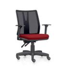 Cadeira Addit Ergonômica 4124 Nr17 Da Abnt Regulagem Braço