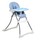 Cadeira Alimentação Reclinável Papa E Soneca Baby Blue +6m